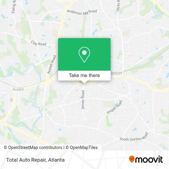 Total Auto Repair map