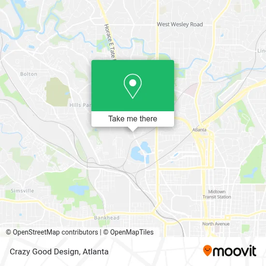 Crazy Good Design map