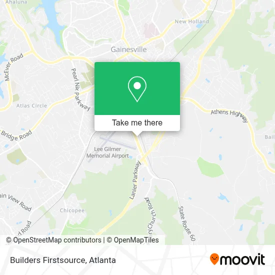 Builders Firstsource map