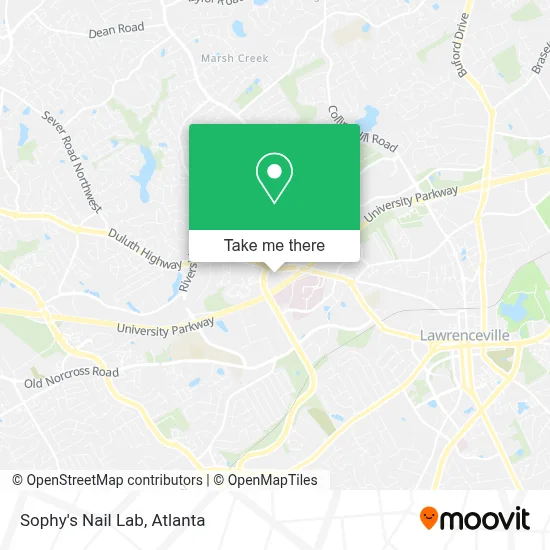 Sophy's Nail Lab map