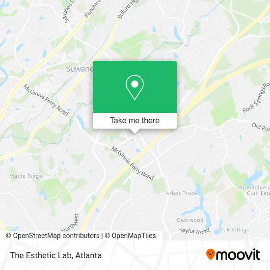 The Esthetic Lab map