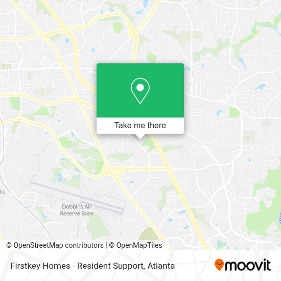 Firstkey Homes - Resident Support map