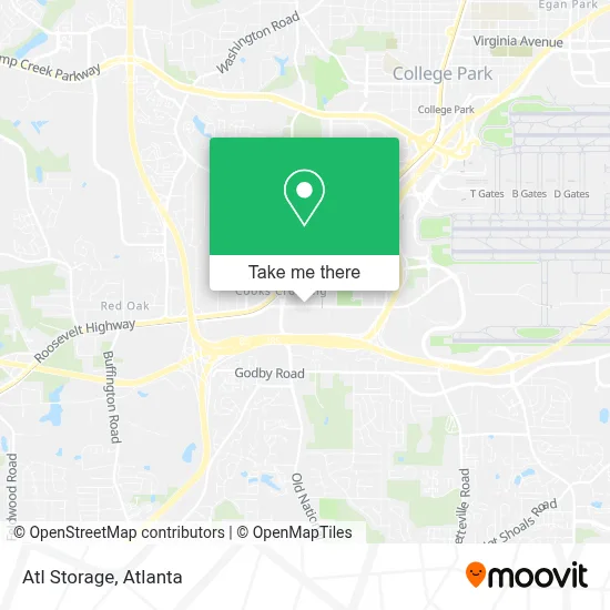 Atl Storage map