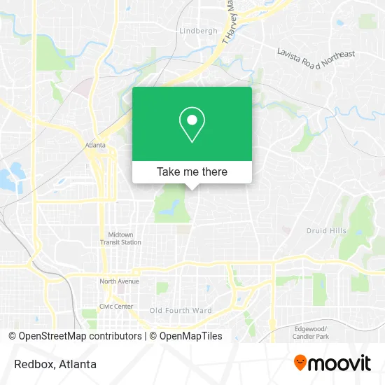 Redbox map