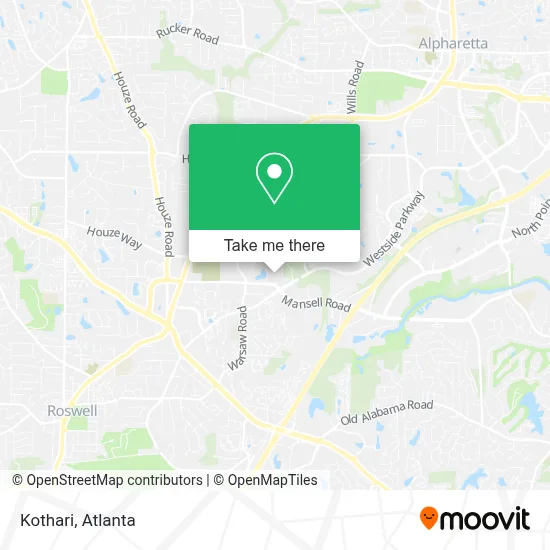 Kothari map