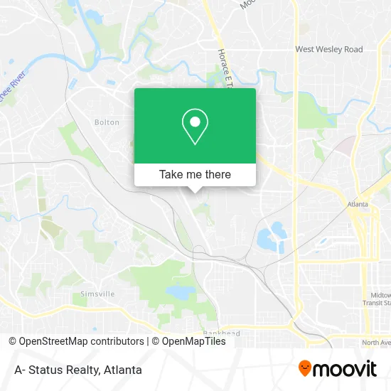 A- Status Realty map