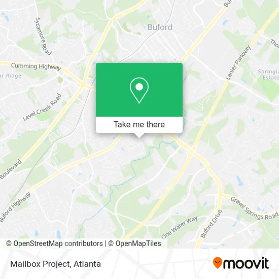 Mailbox Project map