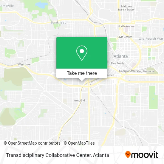 Transdisciplinary Collaborative Center map