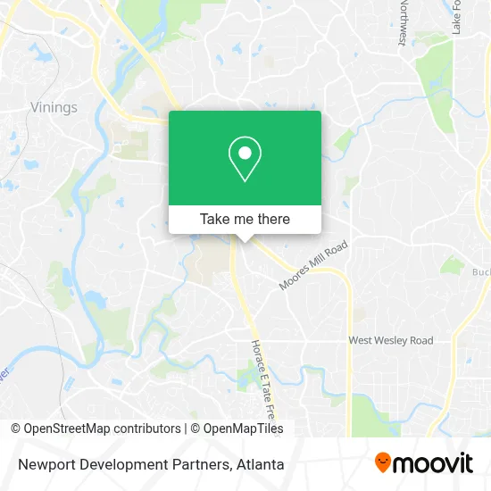 Newport Development Partners map