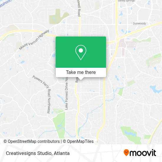 Creativesigns Studio map