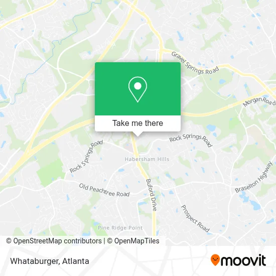 Whataburger map