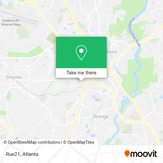 Rue21 map