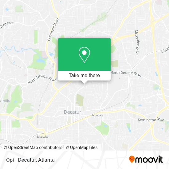 Opi - Decatur map