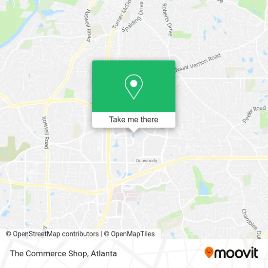 The Commerce Shop map