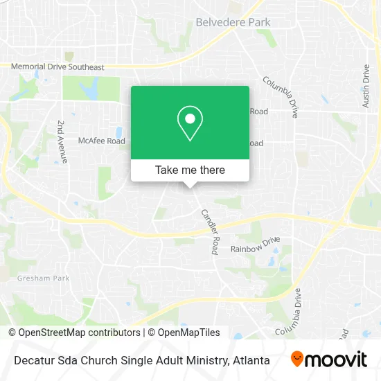 Decatur Sda Church Single Adult Ministry map