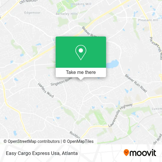 Easy Cargo Express Usa map