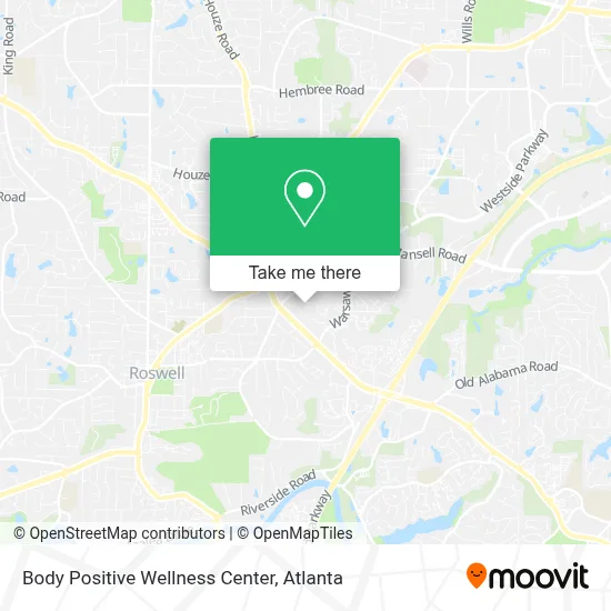 Body Positive Wellness Center map