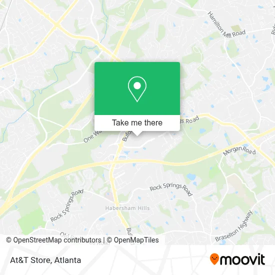 At&T Store map