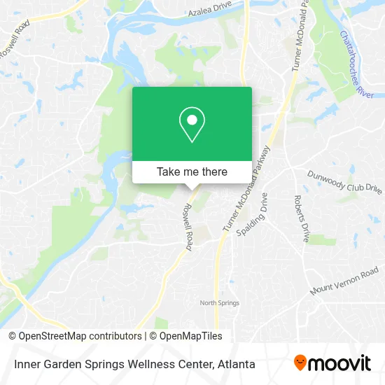 Inner Garden Springs Wellness Center map
