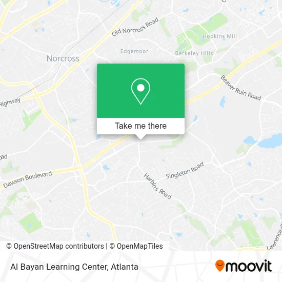 Al Bayan Learning Center map