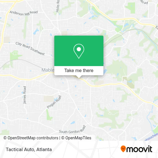 Tactical Auto map
