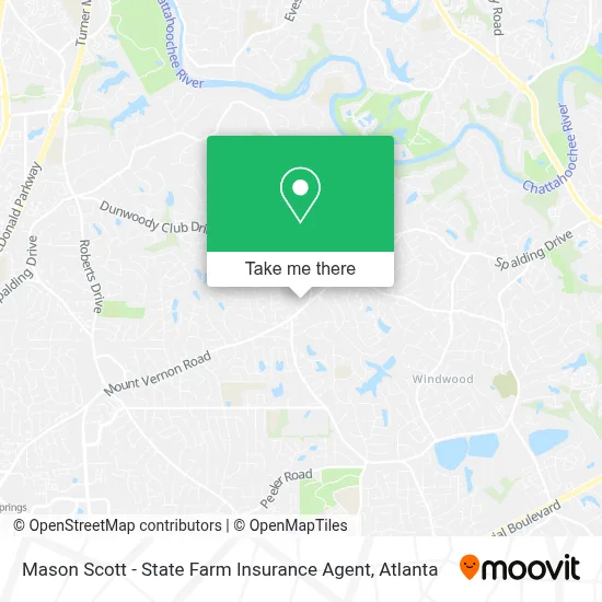 Mason Scott - State Farm Insurance Agent map