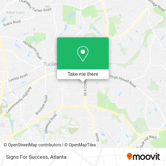 Signs For Success map