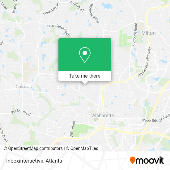 Inboxinteractive map