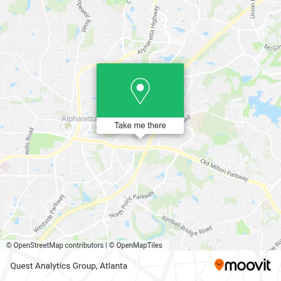 Quest Analytics Group map