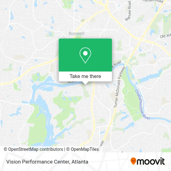 Vision Performance Center map