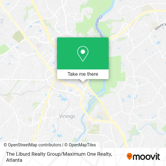 The Liburd Realty Group / Maximum One Realty map