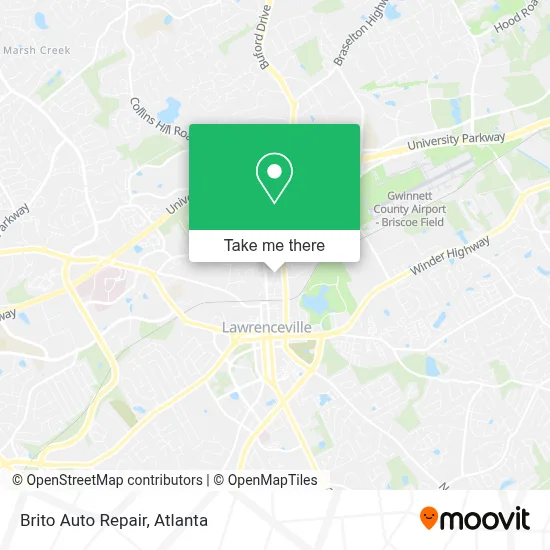 Brito Auto Repair map