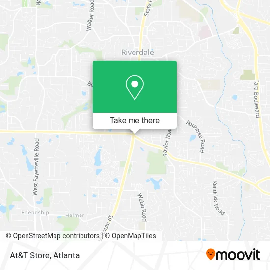 At&T Store map