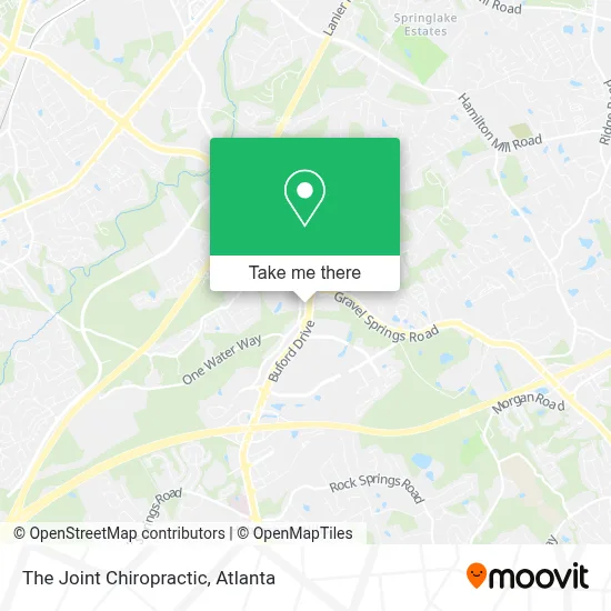 The Joint Chiropractic map