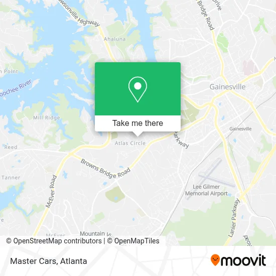 Master Cars map