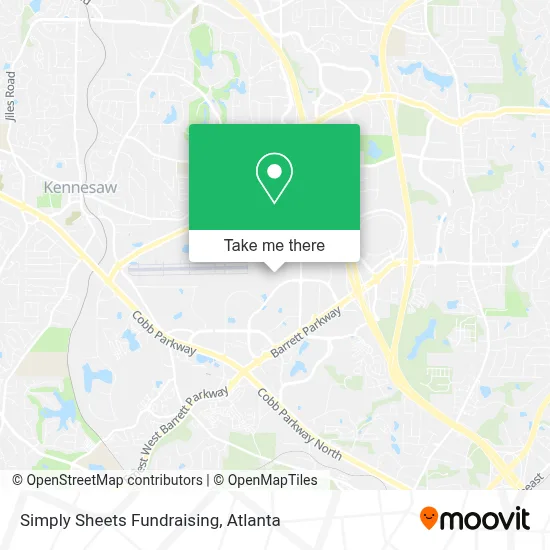 Simply Sheets Fundraising map
