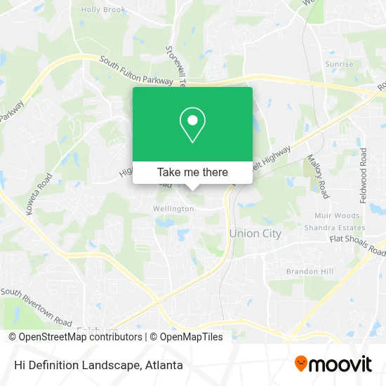 Hi Definition Landscape map