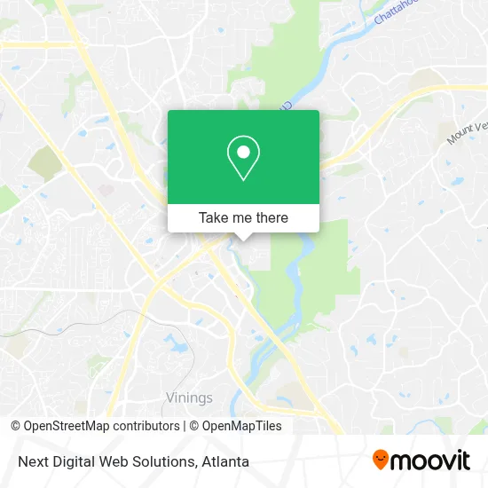 Next Digital Web Solutions map