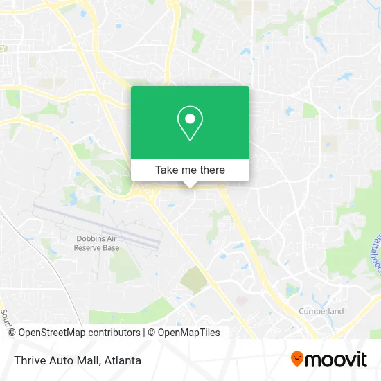 Thrive Auto Mall map