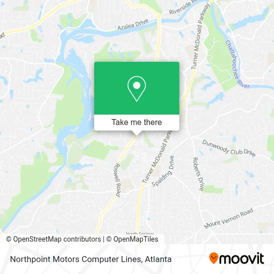Northpoint Motors Computer Lines map