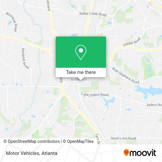 Motor Vehicles map
