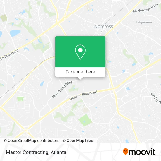 Master Contracting map
