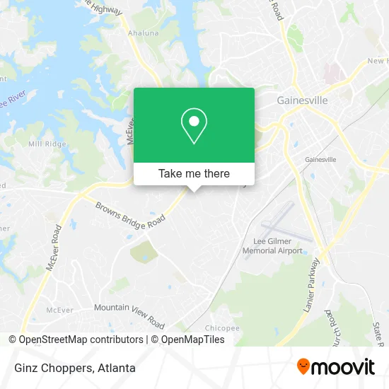 Ginz Choppers map