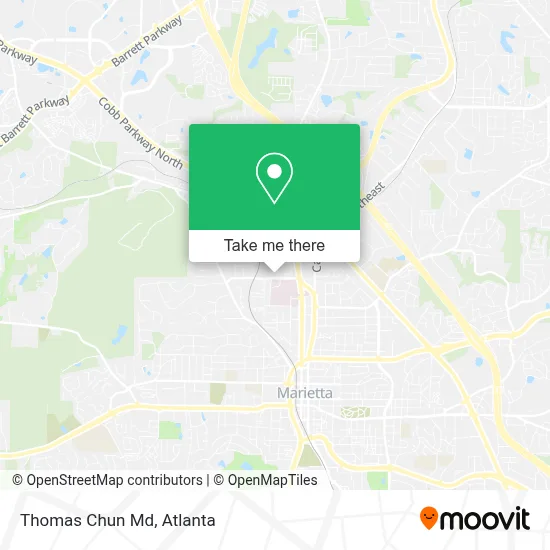 Thomas Chun Md map
