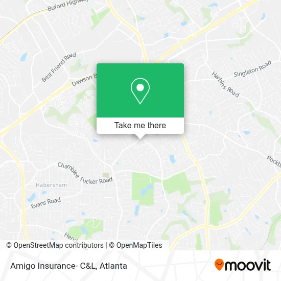 Amigo Insurance- C&L map