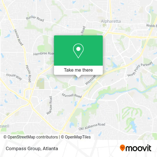 Compass Group map