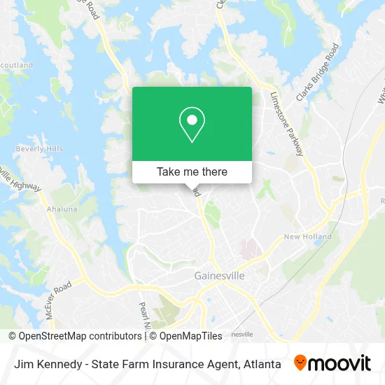 Jim Kennedy - State Farm Insurance Agent map
