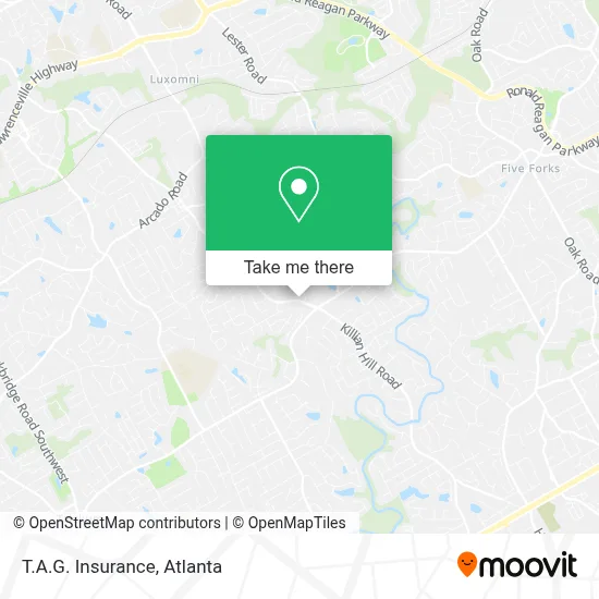 T.A.G. Insurance map
