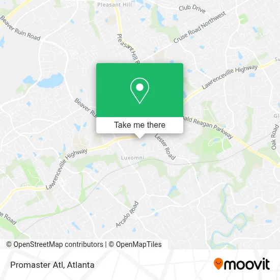 Promaster Atl map