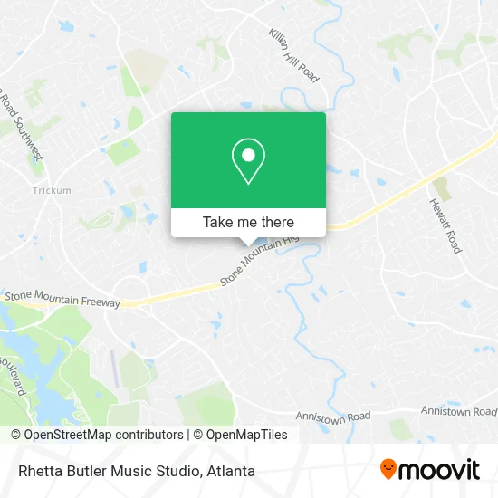 Rhetta Butler Music Studio map